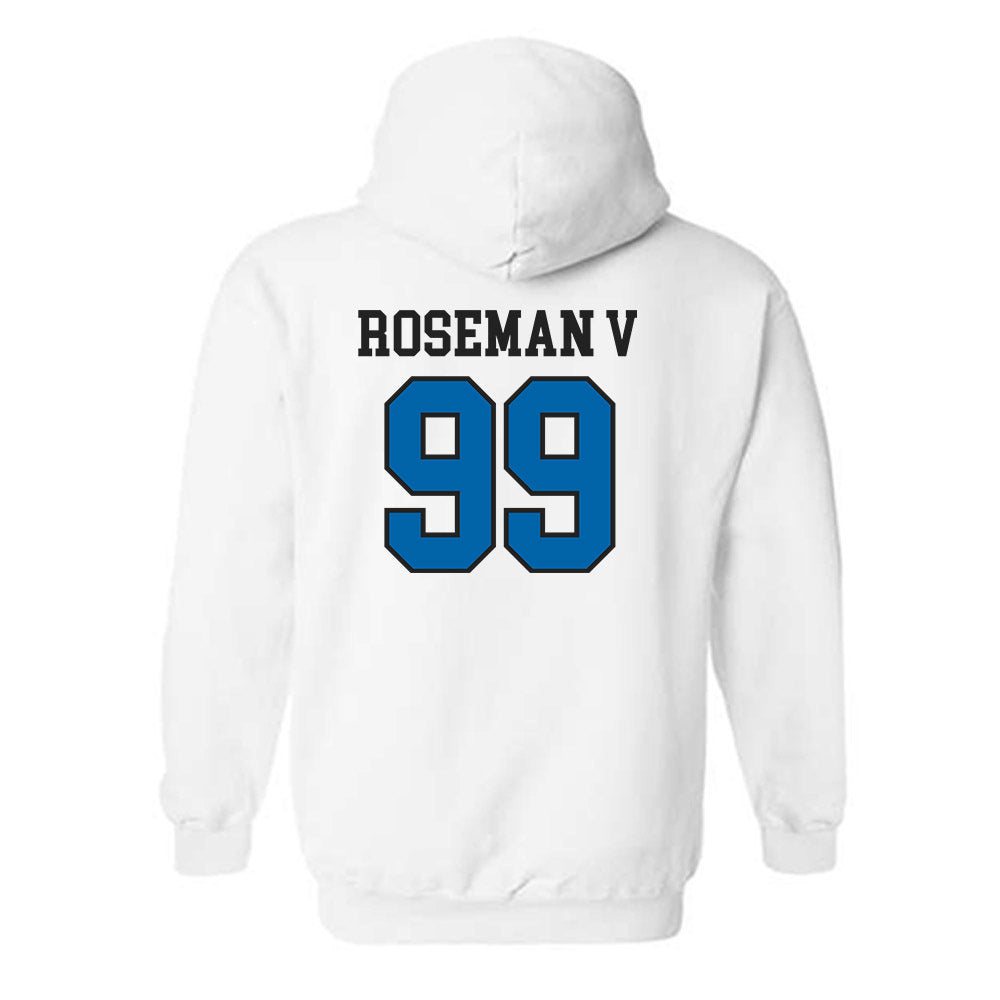 MTSU - NCAA Football : Archie Roseman V - Classic Shersey Hooded Sweatshirt-1