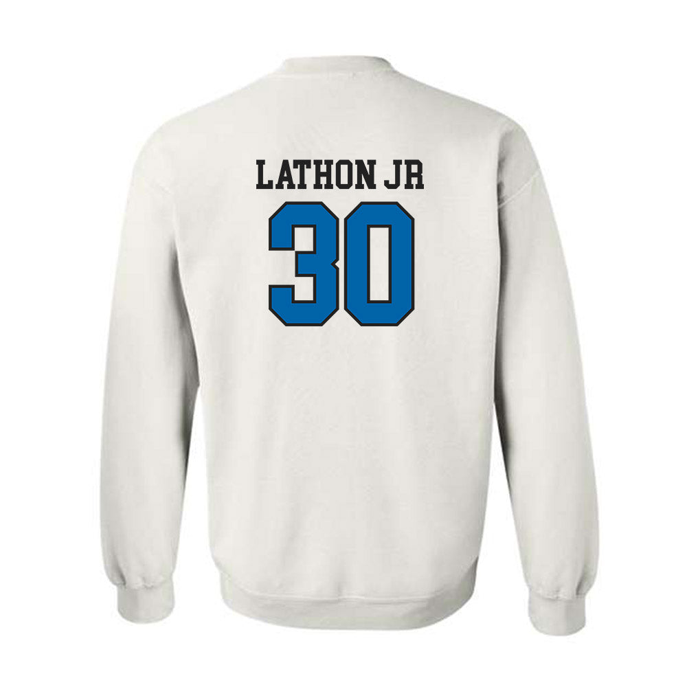 MTSU - NCAA Football : Rob Lathon Jr - Classic Shersey Crewneck Sweatshirt-1