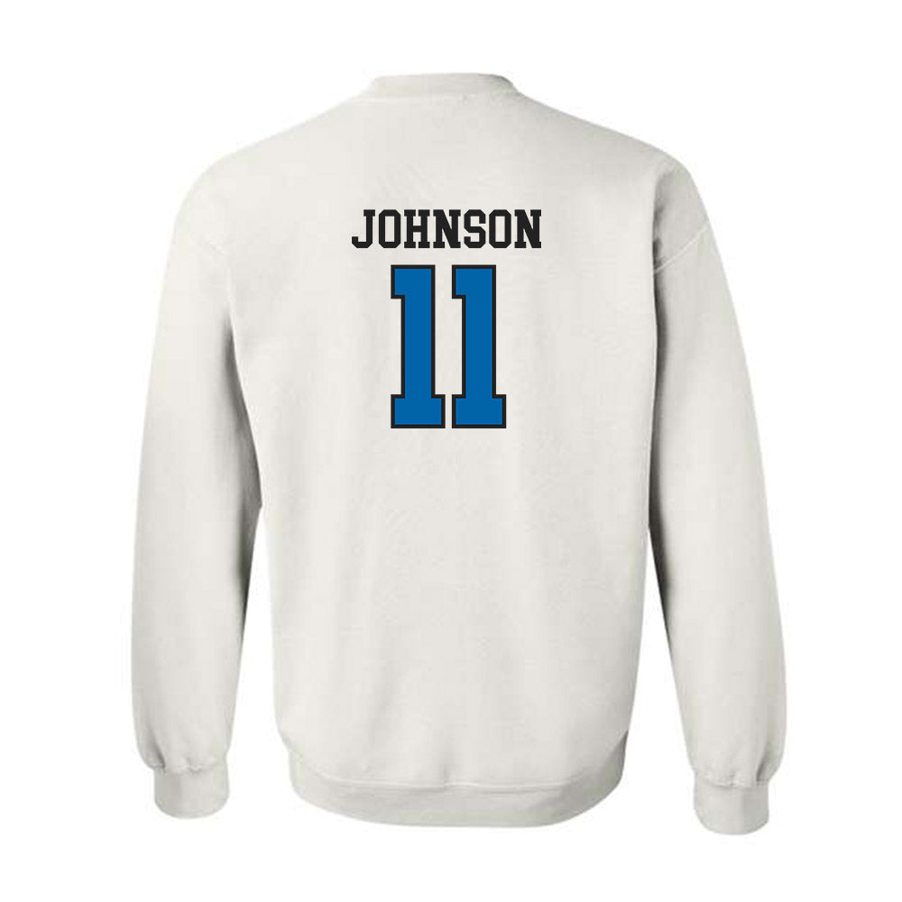 MTSU - NCAA Football : James Johnson - Classic Shersey Crewneck Sweatshirt-1