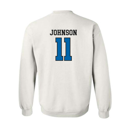 MTSU - NCAA Football : James Johnson - Classic Shersey Crewneck Sweatshirt-1
