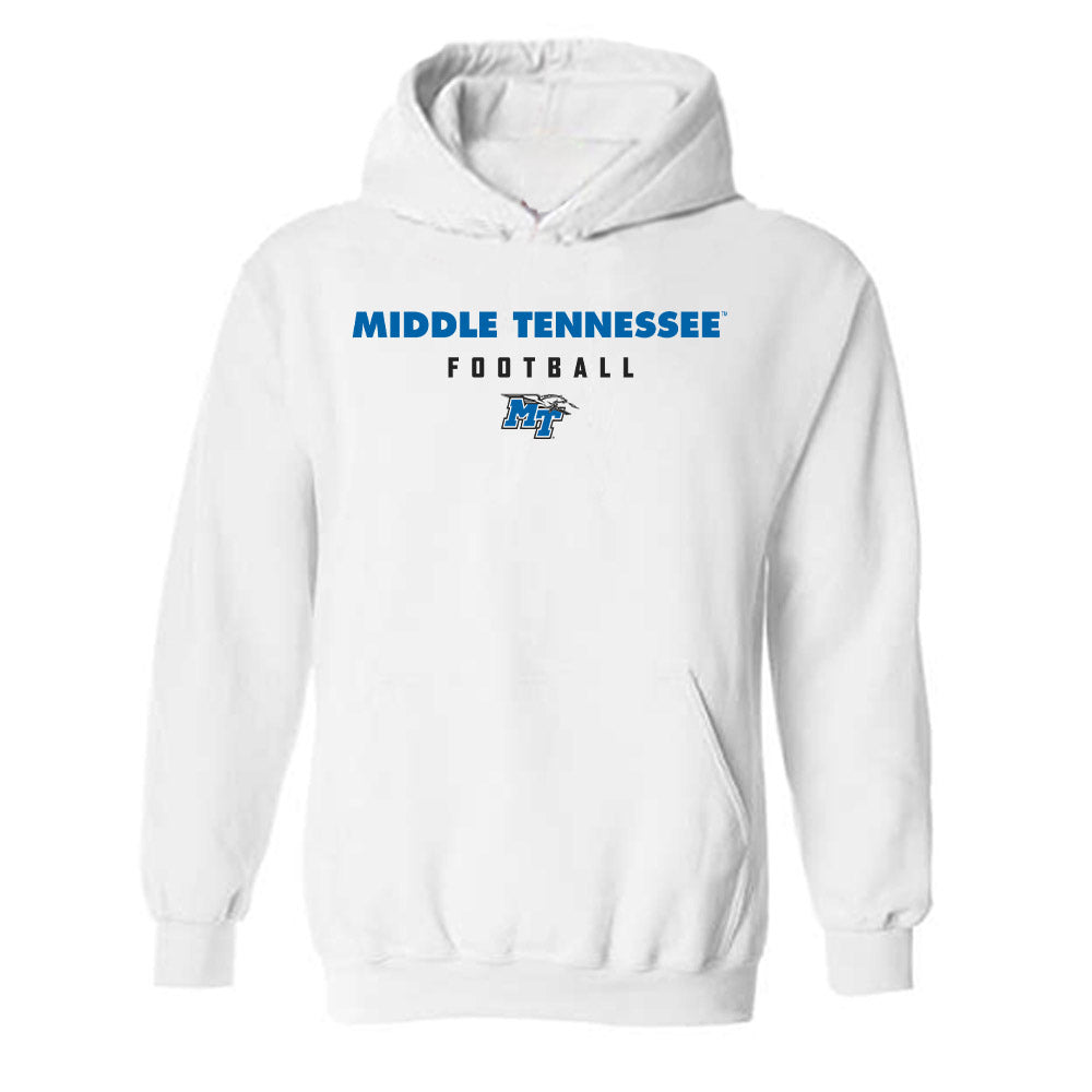 MTSU - NCAA Football : Aidan Singleton - Classic Shersey Hooded Sweatshirt-0