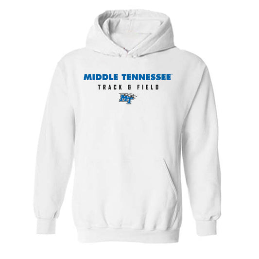 MTSU - NCAA Women's Track & Field : Arianna Thomas - Classic Shersey Hooded Sweatshirt-0