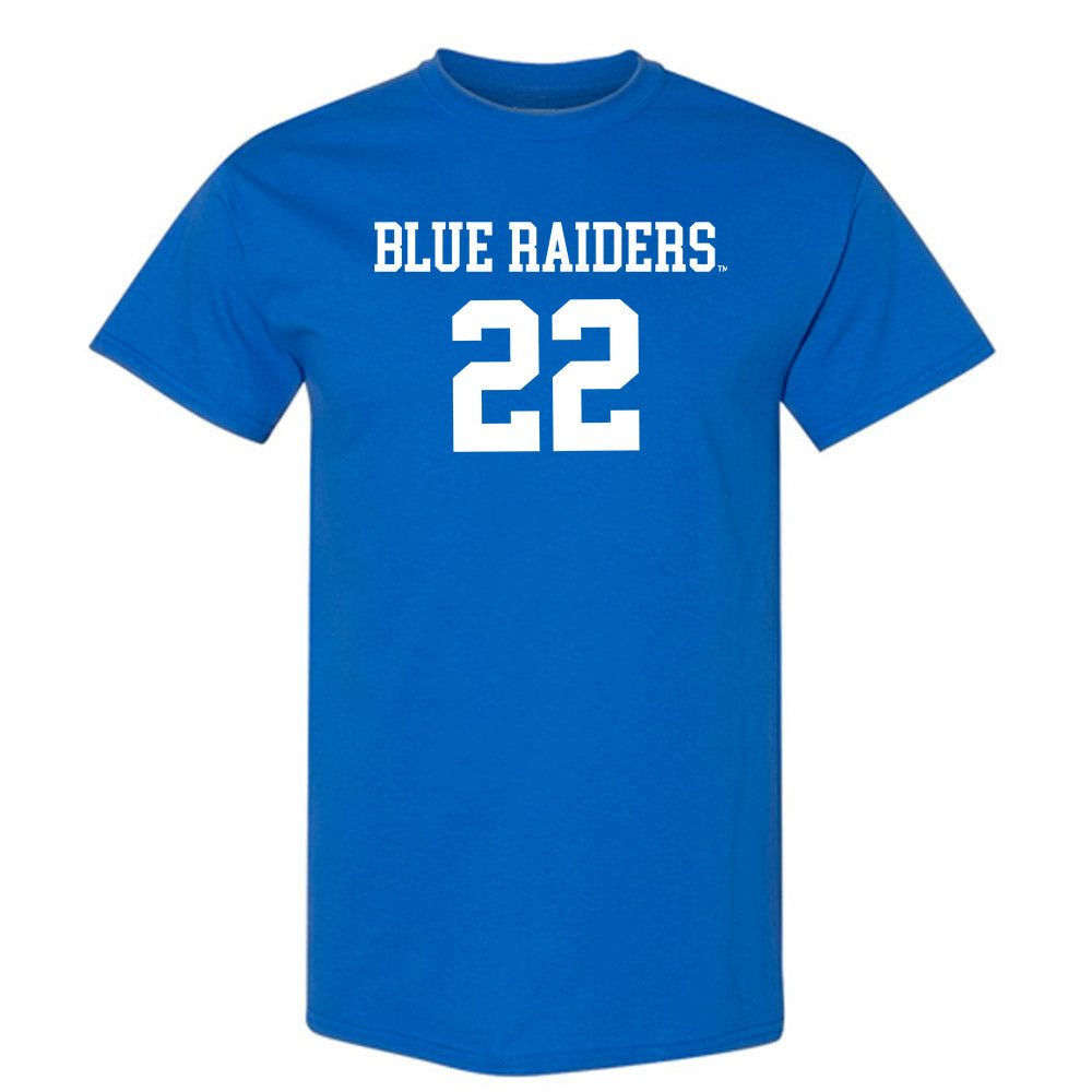 MTSU - NCAA Women's Volleyball : Aowyn Schrader - Replica Shersey T-Shirt-0