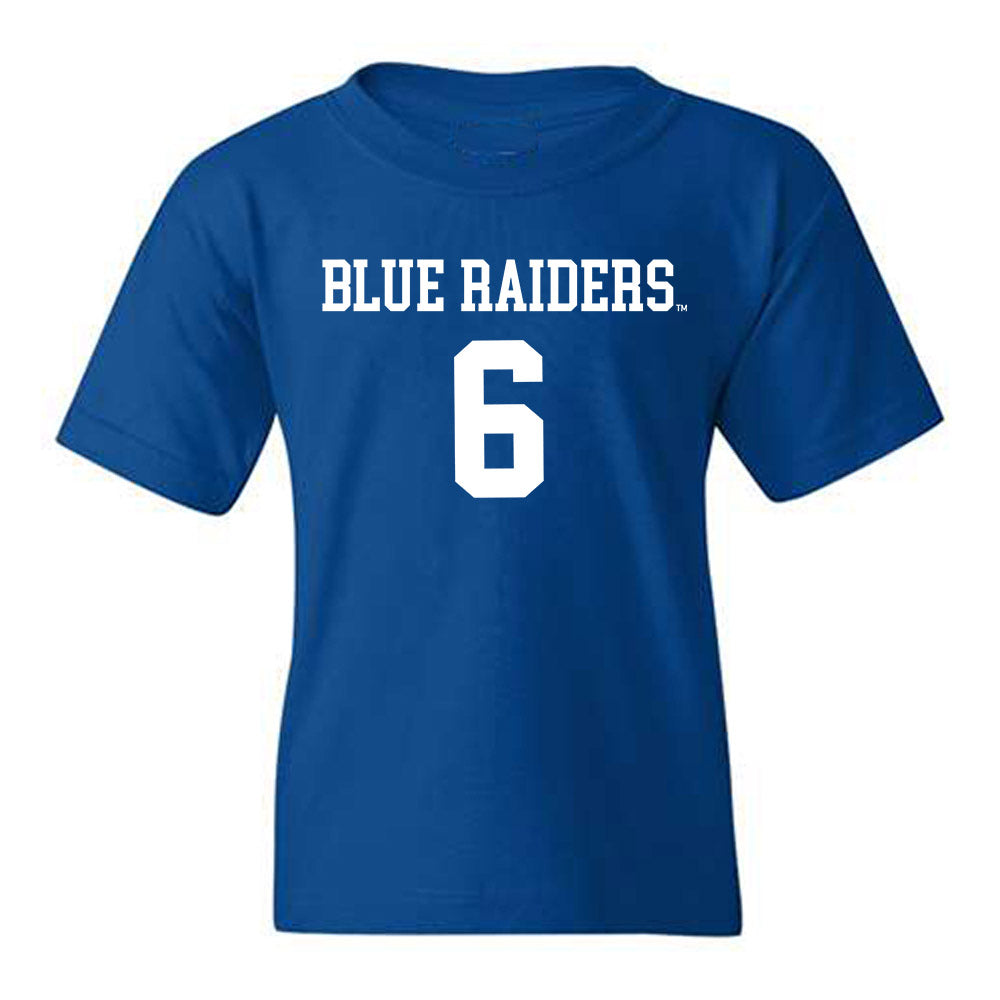 MTSU - NCAA Women's Volleyball : Sophia Henry - Replica Shersey Youth T-Shirt-0