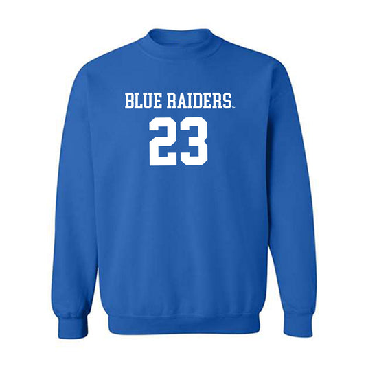 MTSU - NCAA Women's Volleyball : Kiera Booti - Replica Shersey Crewneck Sweatshirt-0