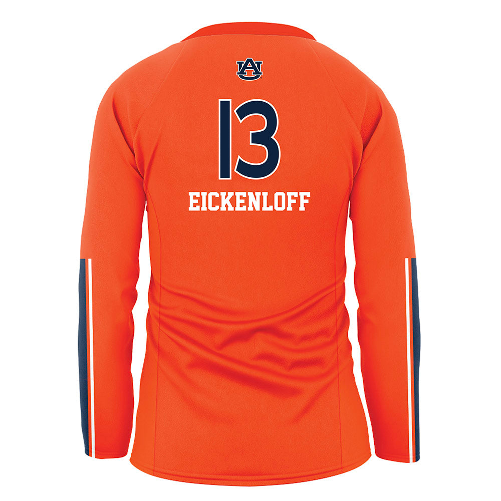 Auburn - NCAA Women's Volleyball : Carson Eickenloff - Orange Volleyball Jersey-1