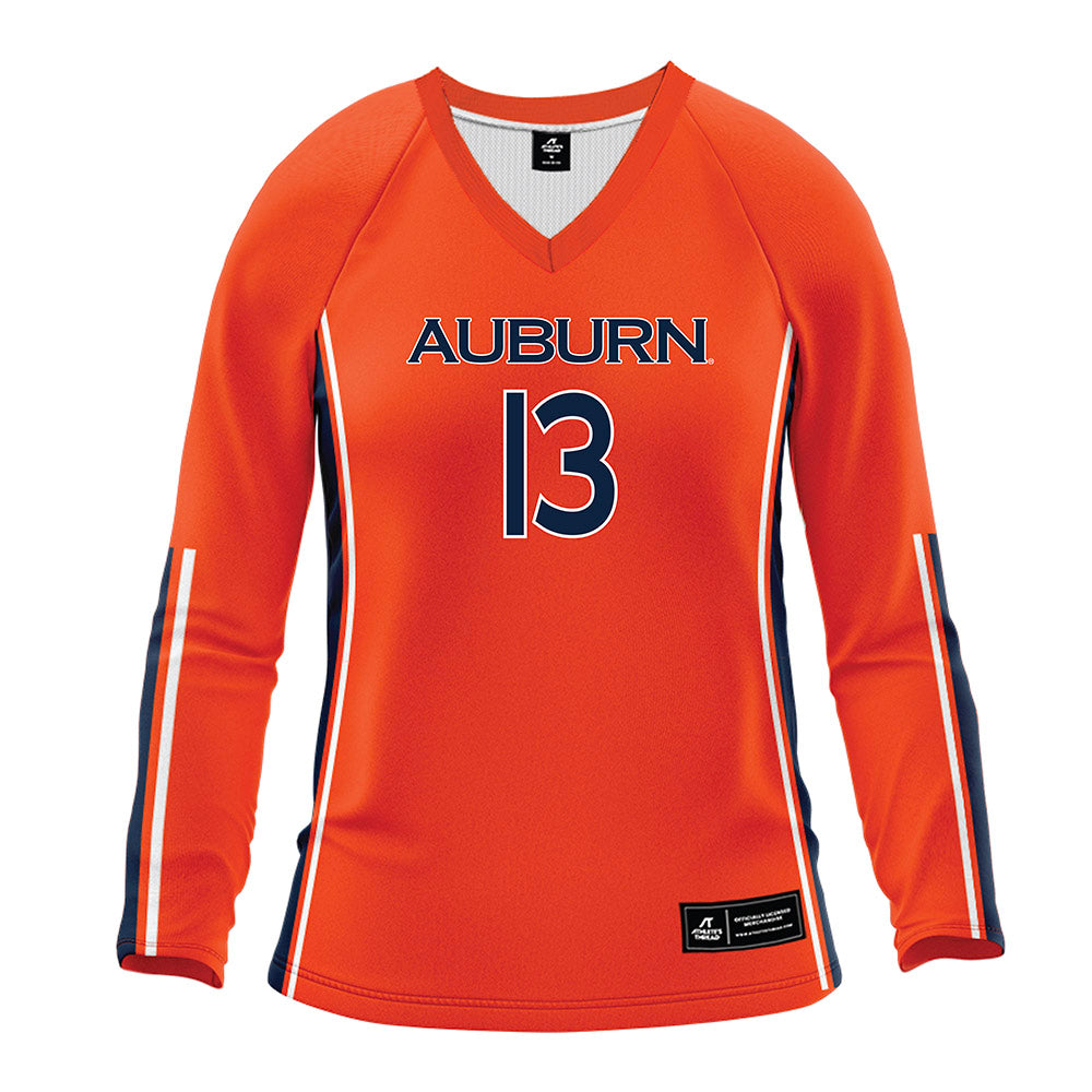 Auburn - NCAA Women's Volleyball : Carson Eickenloff - Orange Volleyball Jersey-0
