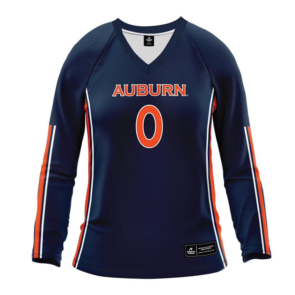 Auburn - NCAA Women's Volleyball : Chierika Okororie - Navy Volleyball Jersey-0