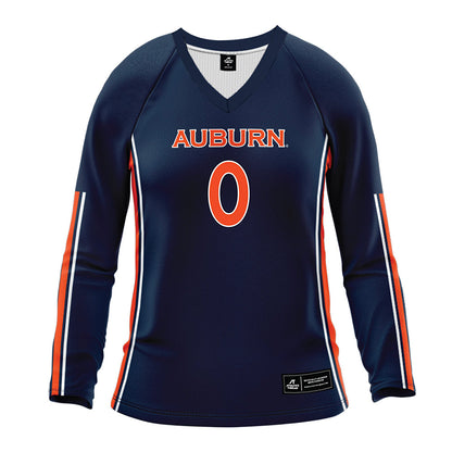 Auburn - NCAA Women's Volleyball : Chierika Okororie - Navy Volleyball Jersey-0
