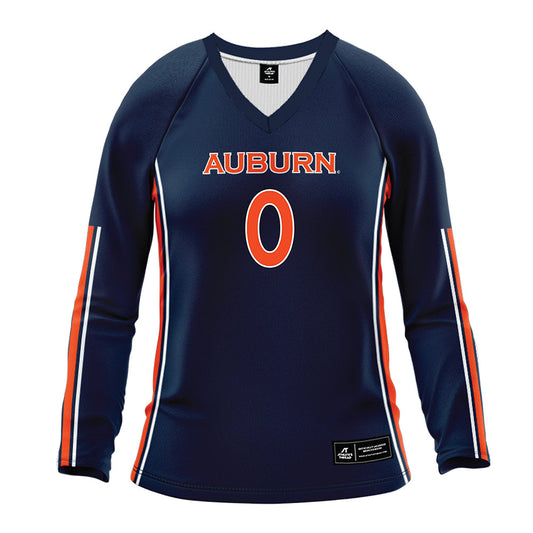 Auburn - NCAA Women's Volleyball : Chierika Okororie - Navy Volleyball Jersey-0