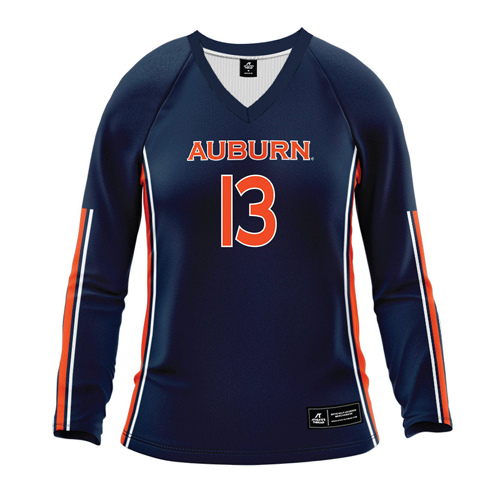 Auburn - NCAA Women's Volleyball : Carson Eickenloff - Navy Volleyball Jersey-0