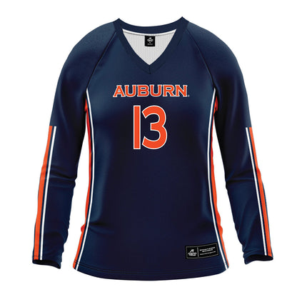 Auburn - NCAA Women's Volleyball : Carson Eickenloff - Navy Volleyball Jersey-0