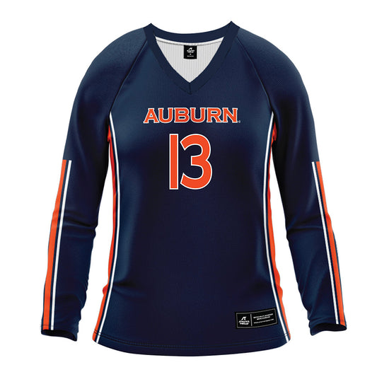 Auburn - NCAA Women's Volleyball : Carson Eickenloff - Navy Volleyball Jersey-0