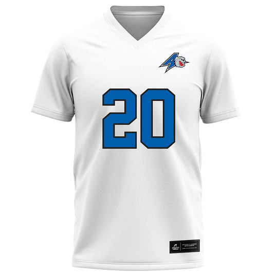 UNC Asheville - NCAA Men's Soccer : Zander Guindy - White Soccer Jersey-0