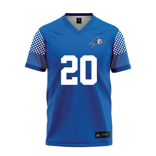 UNC Asheville - NCAA Men's Soccer : Zander Guindy - Royal Soccer Jersey-0