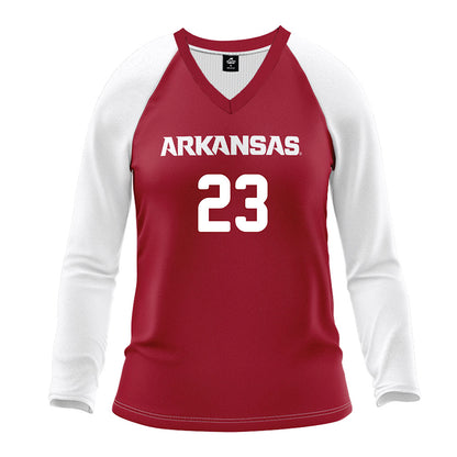 Arkansas - NCAA Women's Volleyball : Aleki Alexander - Red Volleyball Jersey