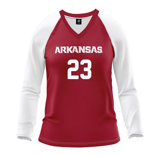 Arkansas - NCAA Women's Volleyball : Aleki Alexander - Red Volleyball Jersey