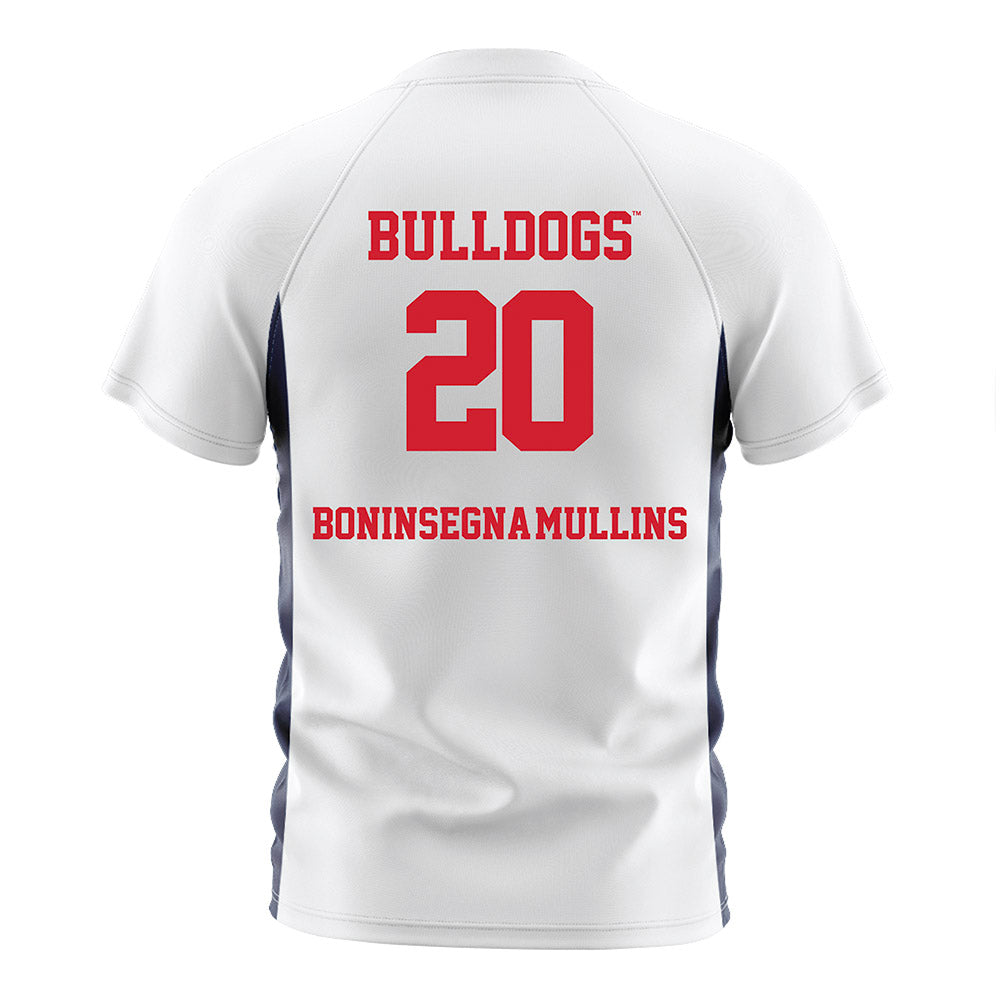 Gonzaga - NCAA Women's Soccer : Harper Boninsegna-Mullins - White Soccer Jersey-1