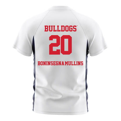 Gonzaga - NCAA Women's Soccer : Harper Boninsegna-Mullins - White Soccer Jersey-1