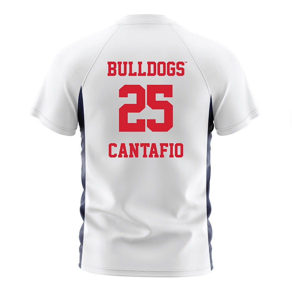 Gonzaga - NCAA Men's Soccer : Dylan Cantafio - White Soccer Jersey-1