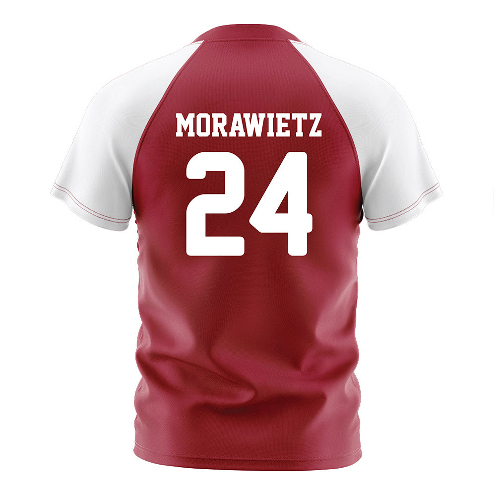 Arkansas - NCAA Women's Soccer : Kayla Morawietz - Cardinal Soccer Jersey-1