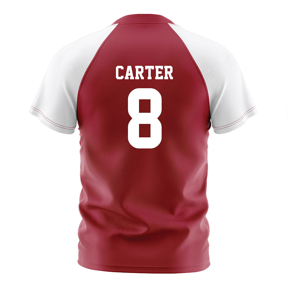 Arkansas - NCAA Women's Soccer : Kate Carter - Cardinal Soccer Jersey