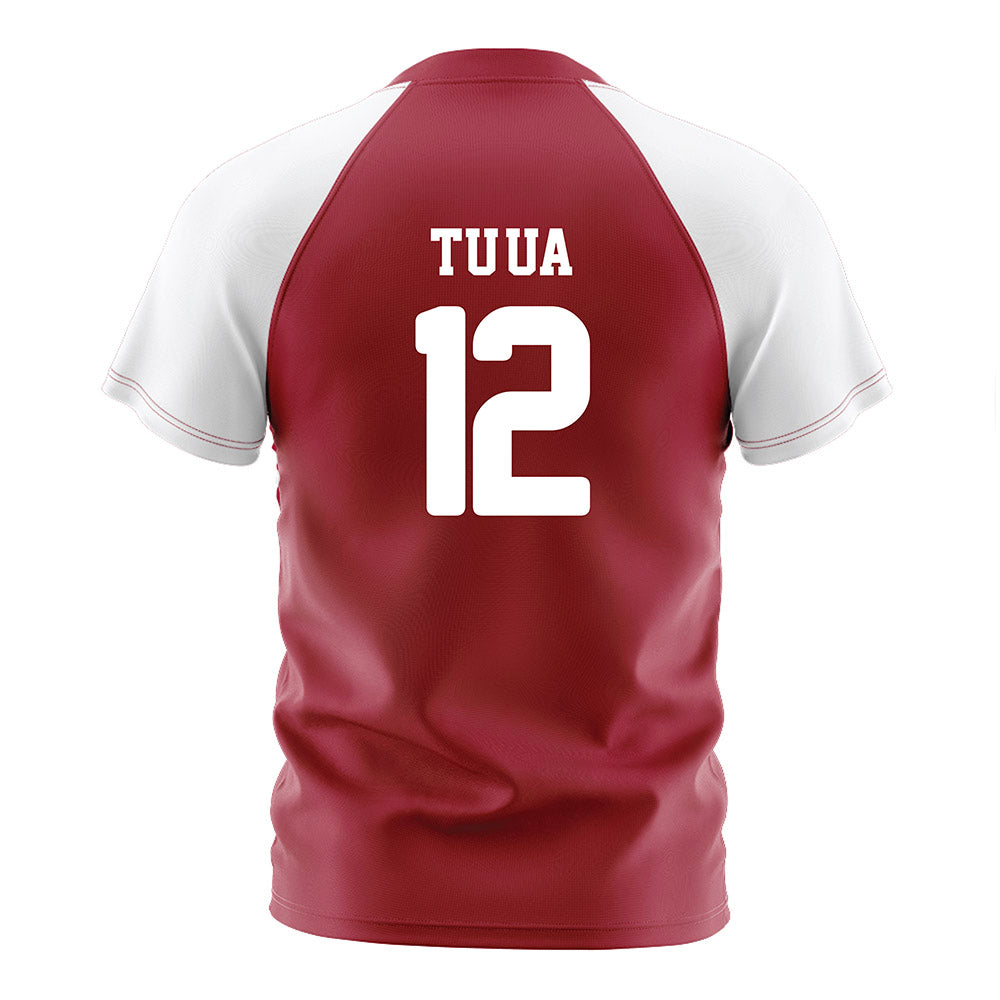 Arkansas - NCAA Women's Soccer : Vailana Tu'ua - Cardinal Soccer Jersey-1