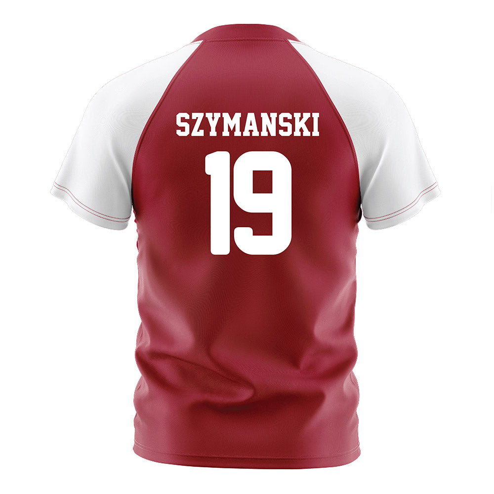 Arkansas - NCAA Women's Soccer : Paige Szymanski - Cardinal Soccer Jersey-1