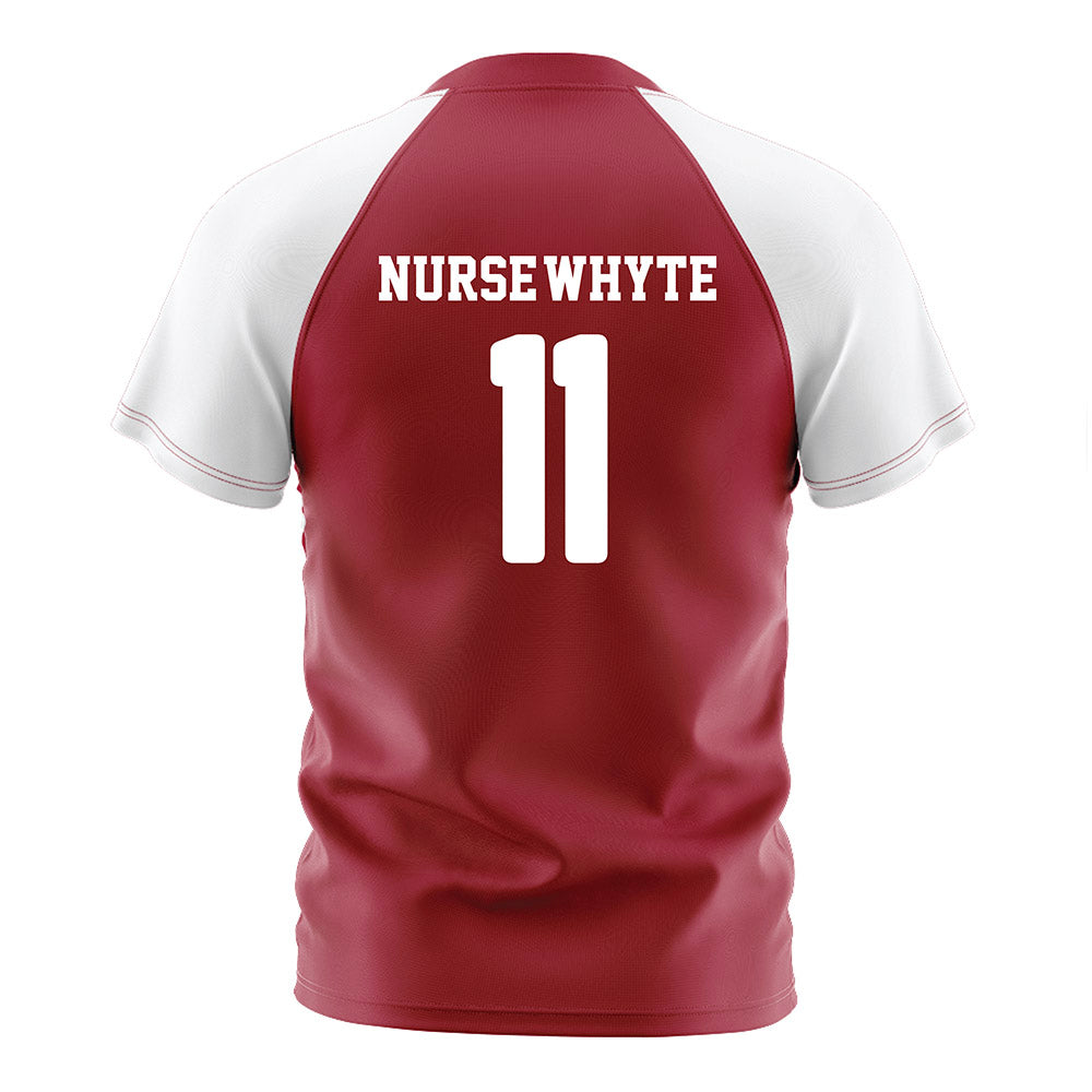 Arkansas - NCAA Women's Soccer : Aniyah Nurse-Whyte - Cardinal Soccer Jersey-1