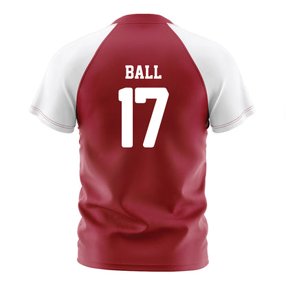 Arkansas - NCAA Women's Soccer : Kennedy Ball - Cardinal Soccer Jersey-1