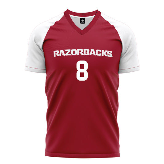 Arkansas - NCAA Women's Soccer : Kate Carter - Cardinal Soccer Jersey