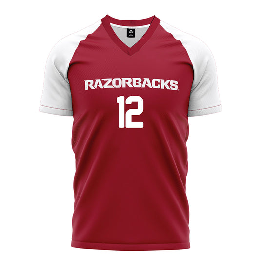 Arkansas - NCAA Women's Soccer : Vailana Tu'ua - Cardinal Soccer Jersey-0