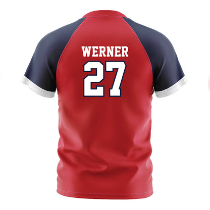 Gonzaga - NCAA Women's Soccer : Makayla Werner - Red Soccer Jersey-1