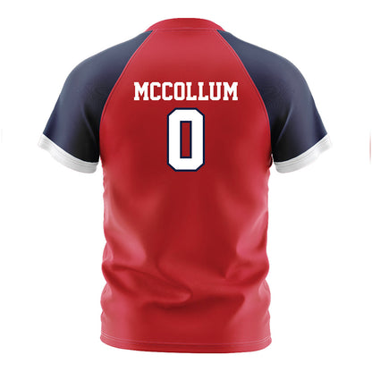 Gonzaga - NCAA Women's Soccer : Michaela McCollum - Red Soccer Jersey-1