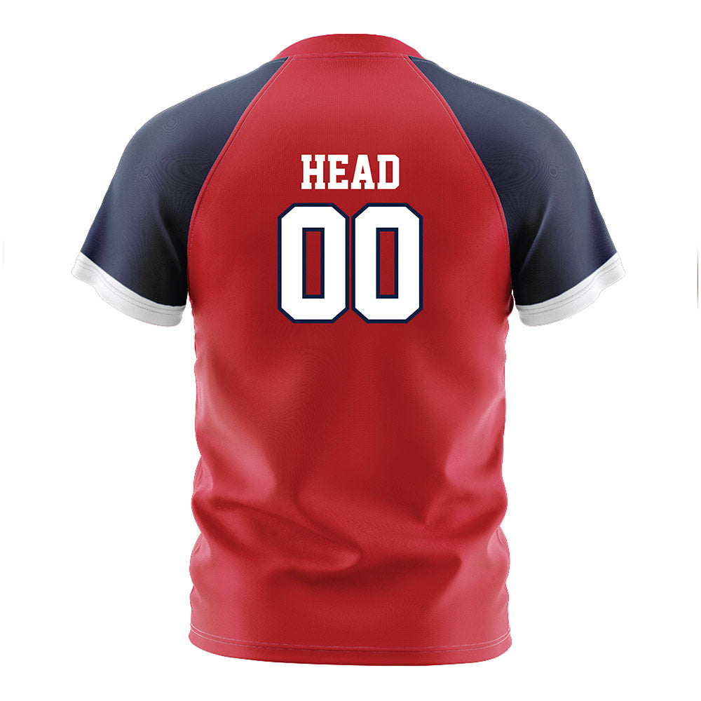 Gonzaga - NCAA Women's Soccer : Sydney Head - Red Soccer Jersey-1