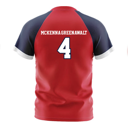 Gonzaga - NCAA Men's Soccer : Damoni McKenna-Greenawalt - Red Soccer Jersey-1