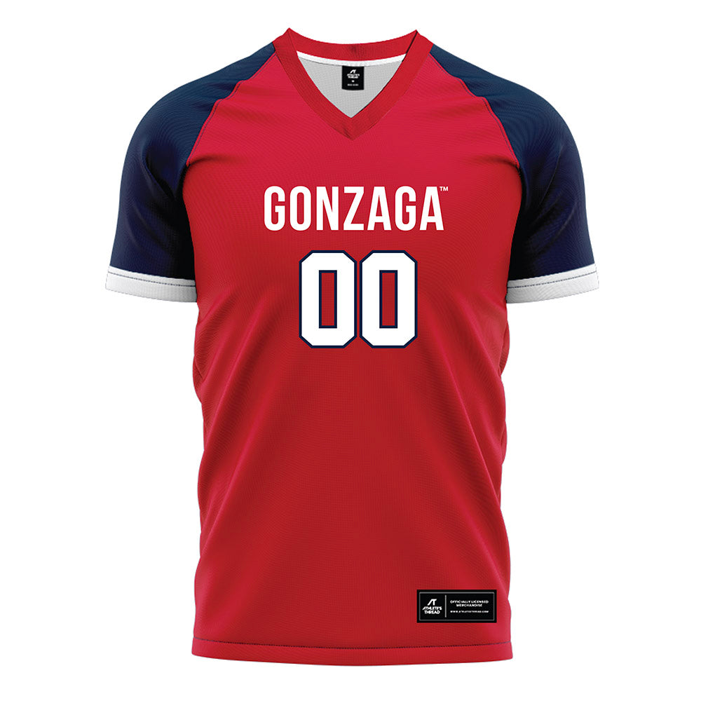 Gonzaga - NCAA Women's Soccer : Sydney Head - Red Soccer Jersey-0