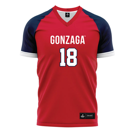 Gonzaga - NCAA Women's Soccer : Shila Rasoul - Red Soccer Jersey-0