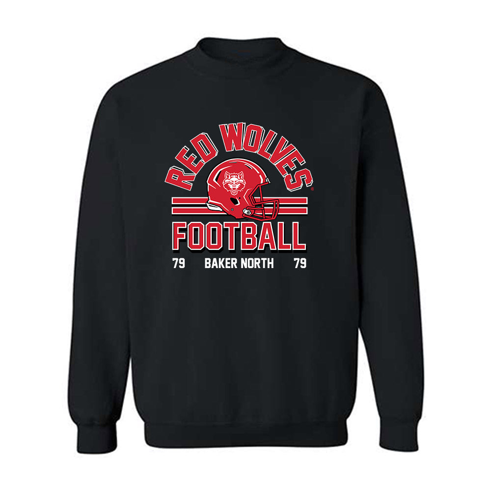 Arkansas State - NCAA Football : Baker North - Crewneck Sweatshirt