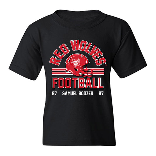 Arkansas State - NCAA Football : Samuel Boozer - Youth T-Shirt-0