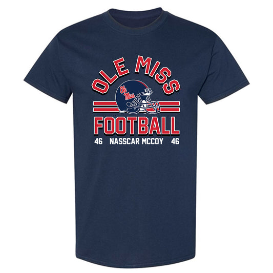 Ole Miss - NCAA Football : Nasscar Mccoy - Classic Fashion Shersey T-Shirt-0