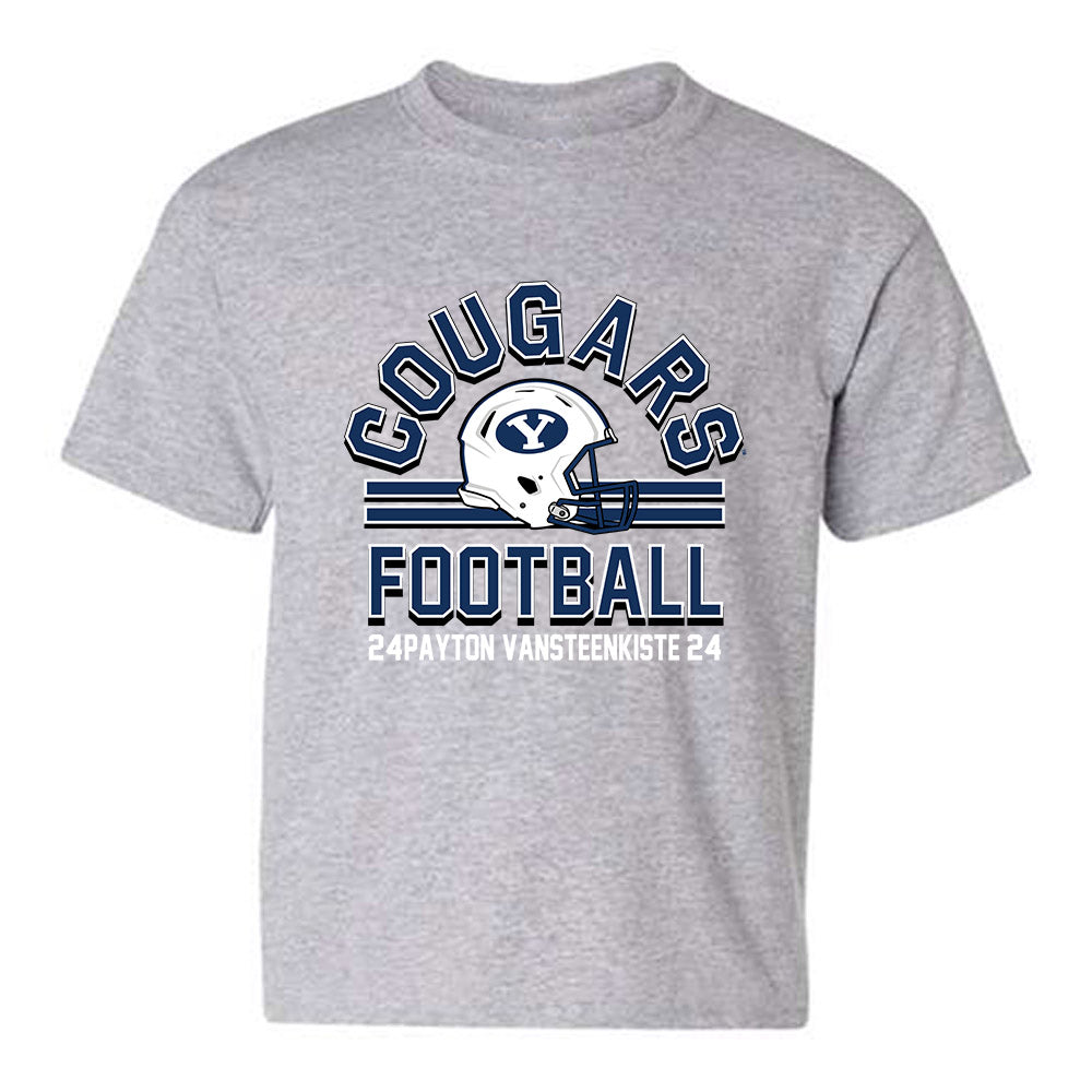 BYU - NCAA Football : Payton VanSteenkiste - Youth T-Shirt-0