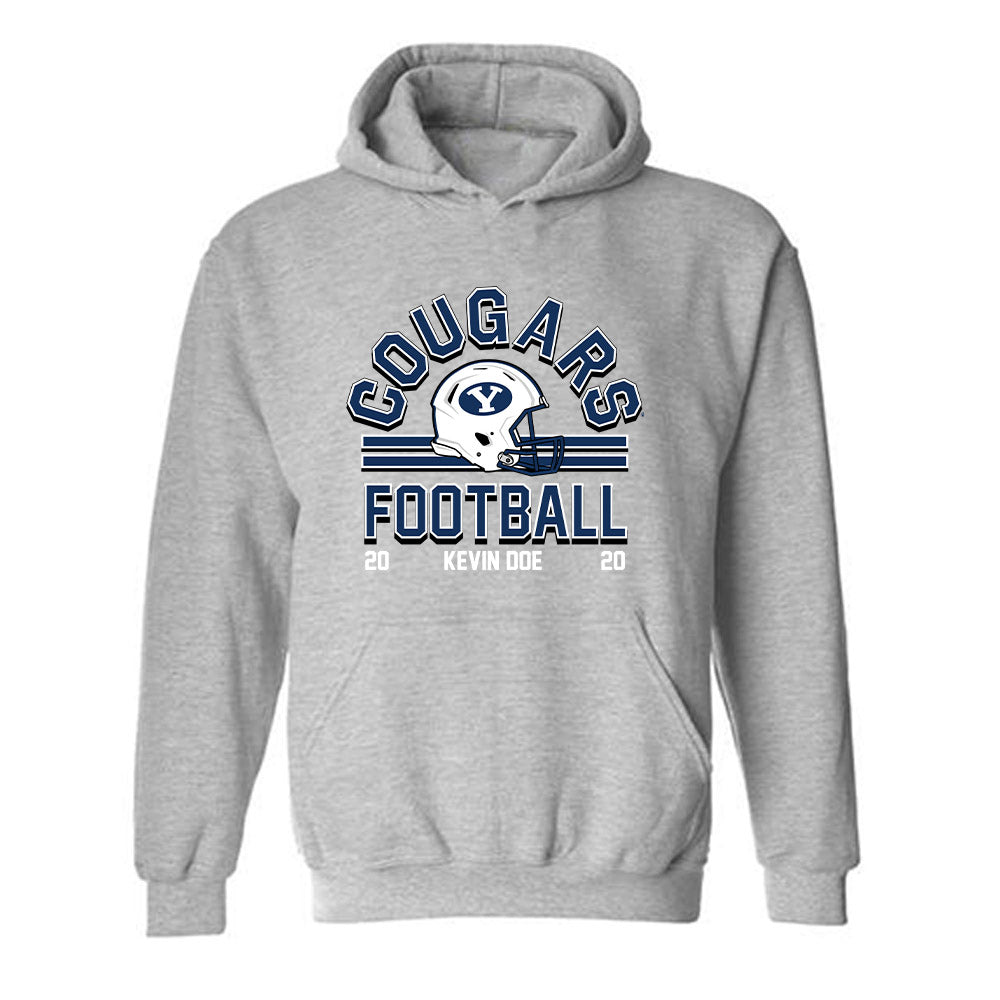 BYU - NCAA Football : Kevin Doe - Hooded Sweatshirt-0