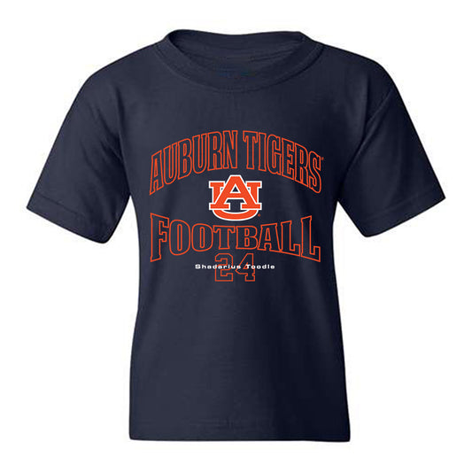 Auburn - NCAA Football : Shadarius Toodle - Youth T-Shirt-0