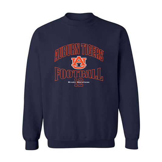 Auburn - NCAA Football : Brady Marchese - Crewneck Sweatshirt-0