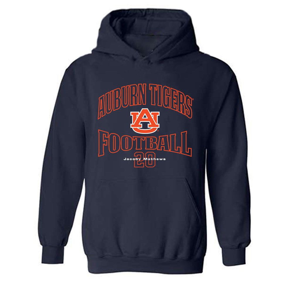 Auburn - NCAA Football : Jacoby Mathews - Hooded Sweatshirt-0