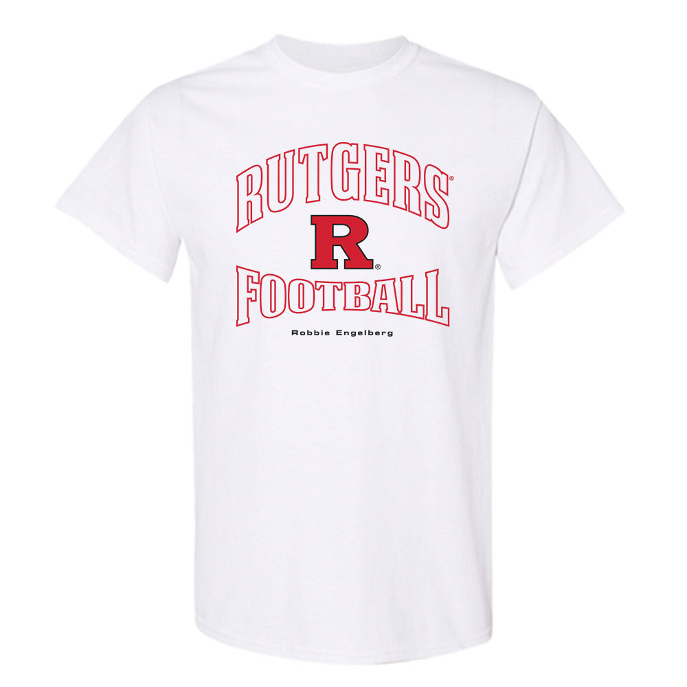 Rutgers - NCAA Football : Robbie Engelberg - Classic Fashion Shersey T-Shirt-0