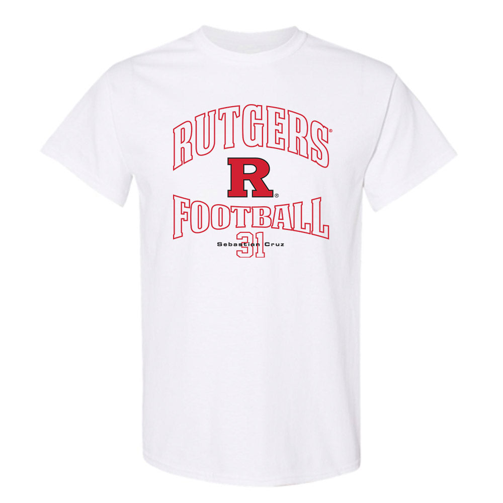 Rutgers - NCAA Football : Sebastian Cruz - Classic Fashion Shersey T-Shirt-0