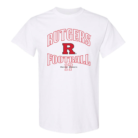 Rutgers - NCAA Football : Xavier Stearn - Classic Fashion Shersey T-Shirt-0