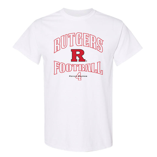 Rutgers - NCAA Football : Kevyn Humes - Classic Fashion Shersey T-Shirt-0